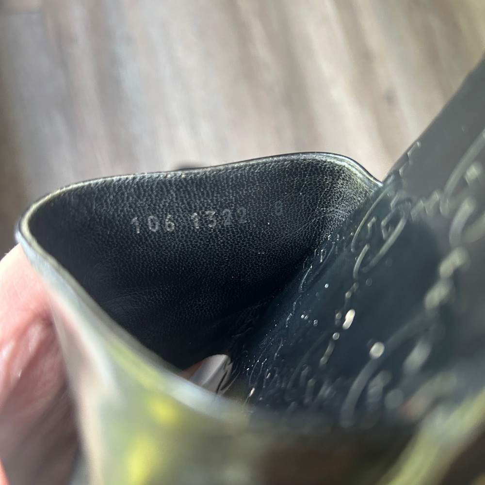 Gucci Black Slide Sandals - Picture 6 of 8